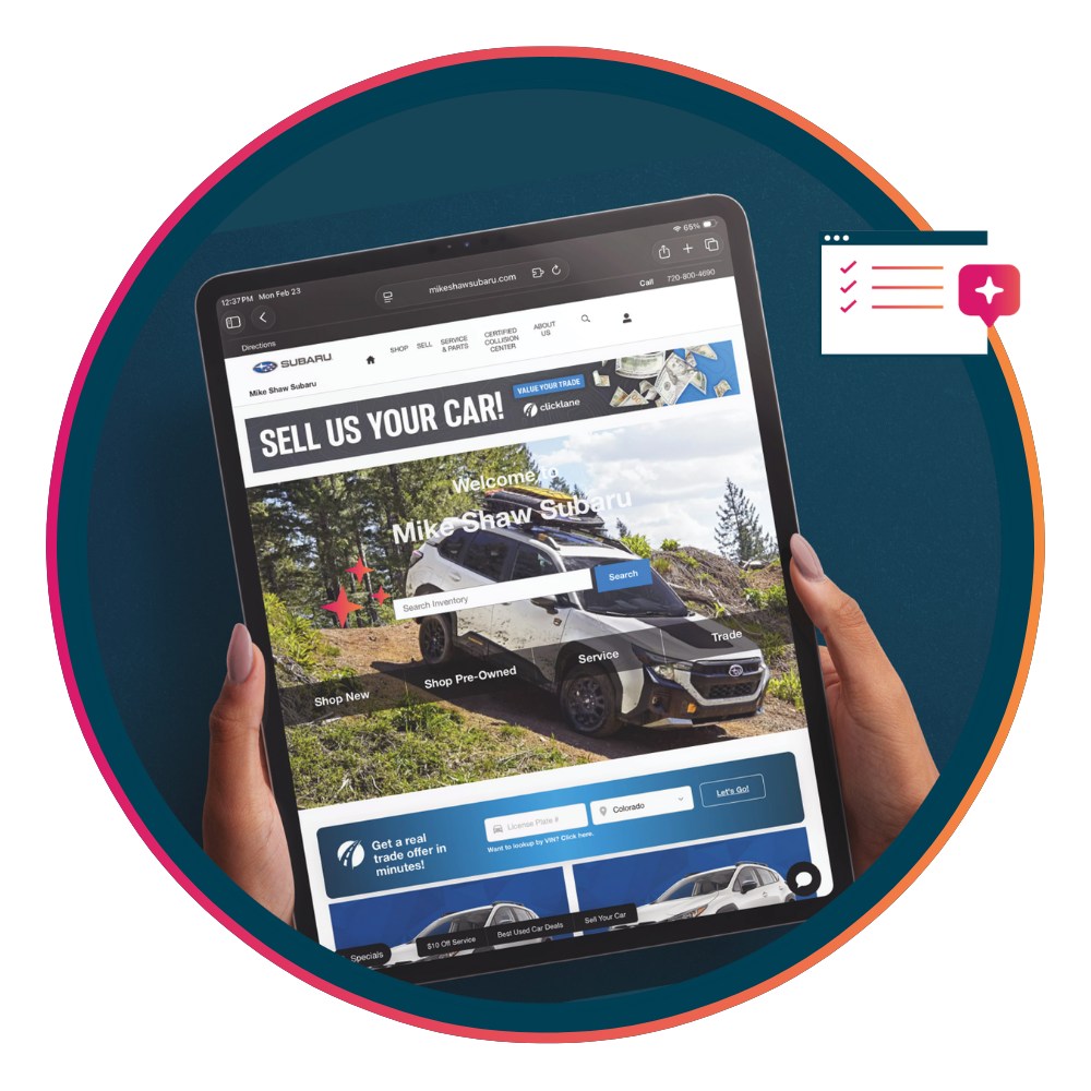 Catalyst IQ and Fox Dealer website work