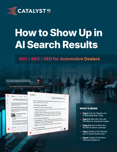 Catalyst IQ SEO/AEO Guide