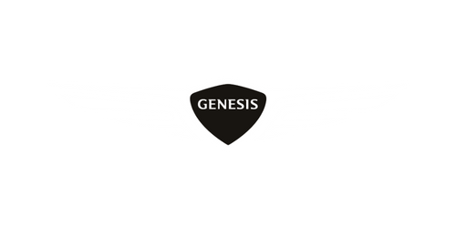 white Genesis logo