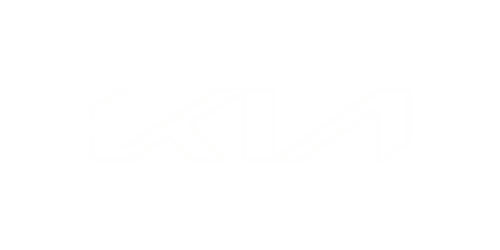 white Kia logo