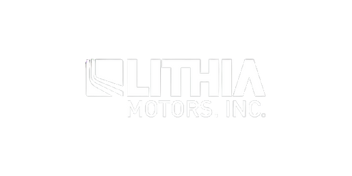 white Lithia logo