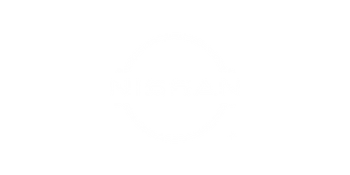 white Nissan logo