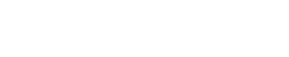 Toyota white logo