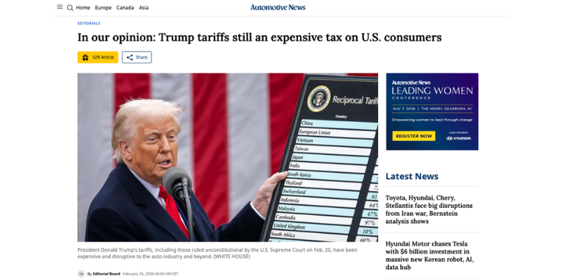 In our opinion: Trump tariffs still an expensive tax on U.S. consumers