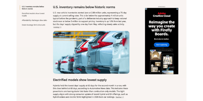 MSN_U.S. inventory remains below historic norms